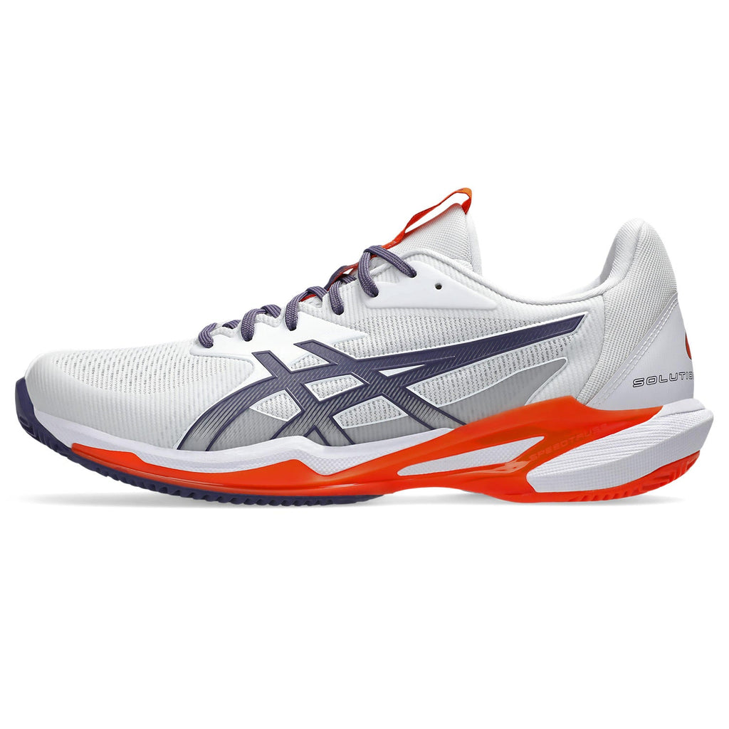 Chaussures de padel ASICS Solution Speed FF 3 Clay Blanc/Gris – 2025 – vue 6