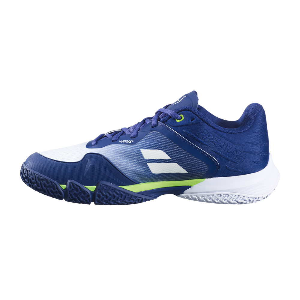 Chaussures de padel Babolat Jet Premura 3 Bleu/Vert Homme – Juan Lebrón 2026 – vue 4