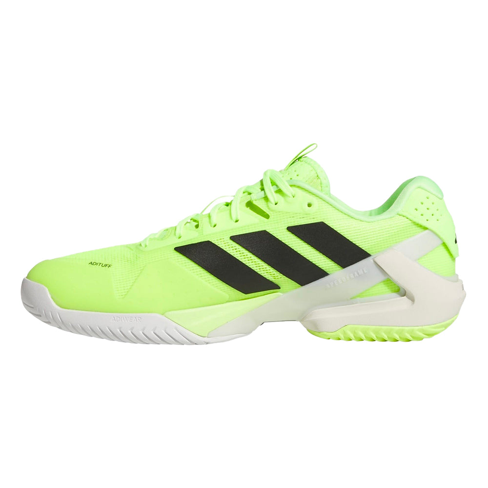 Chaussures de padel Adidas Adizero Ubersonic 5 Lucid Lemon Homme – 2025 – vue 3