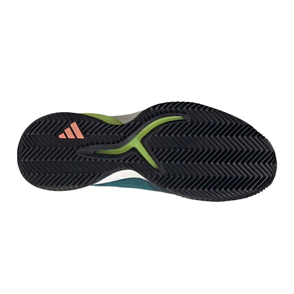 Chaussures de padel Adidas Adizero Cybersonic Clay Arctic Fusion Homme – 2025 – vue 2