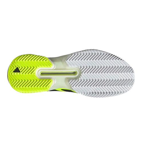Chaussures de padel Adidas Adizero Ubersonic 5 Clay Lucid Lemon Homme – 2025 – vue 2