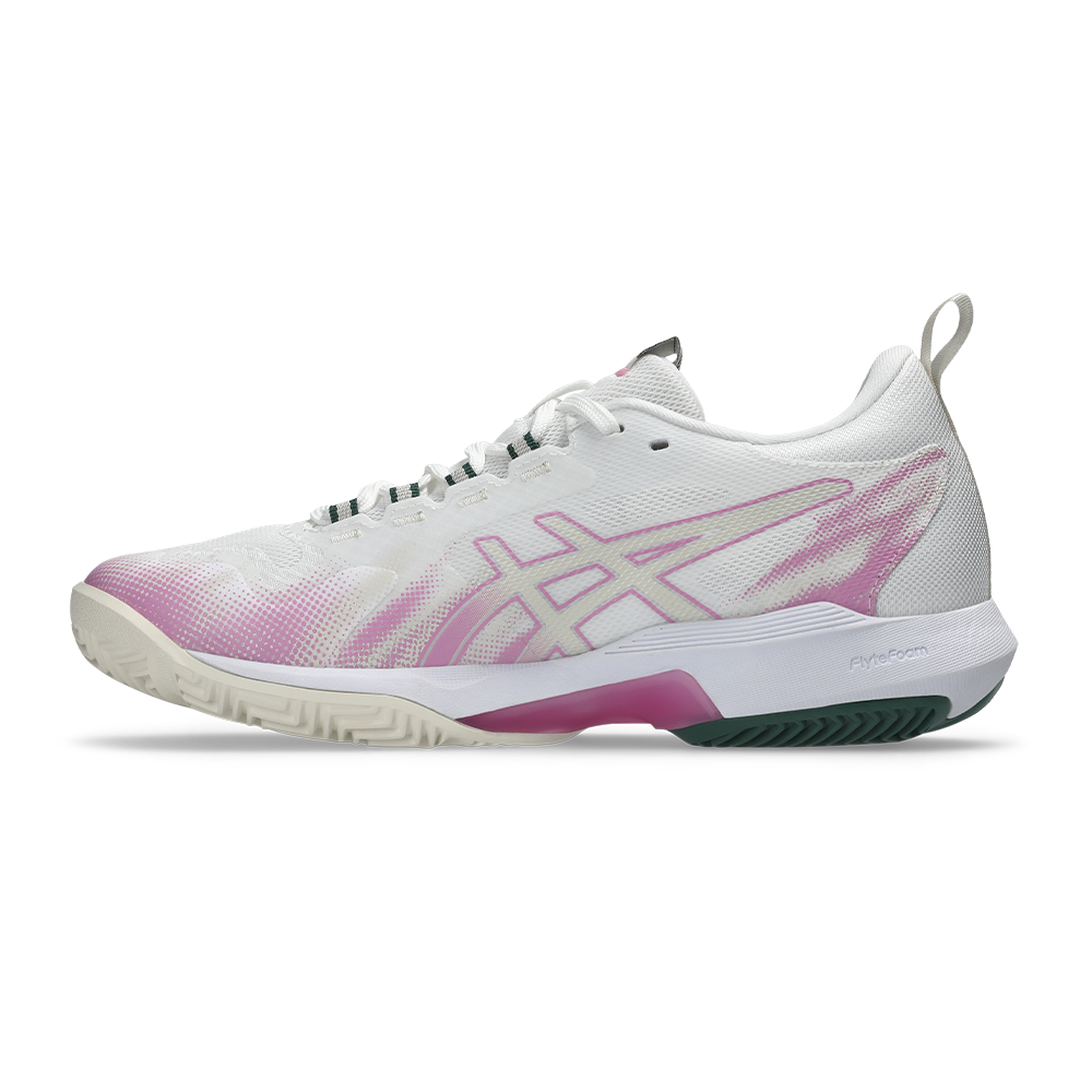 Chaussures de padel ASICS Sonicsmash FF White Femme – 2026 – vue 3