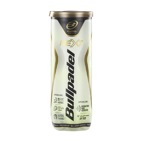Balles de padel Bullpadel FIP Next – Tube de 3 – vue 1