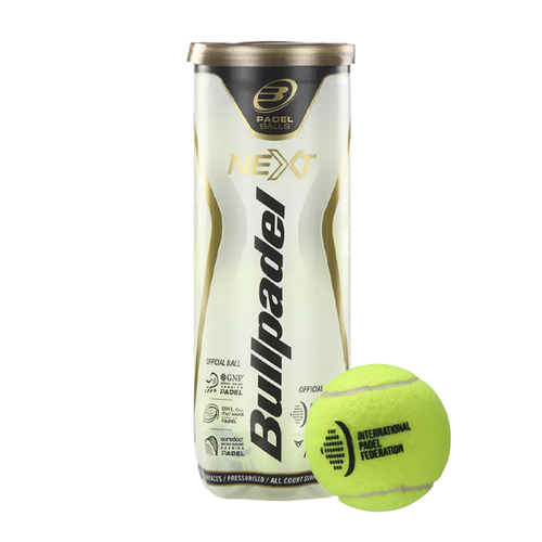 Balles de padel Bullpadel FIP Next – Tube de 3 – vue 3