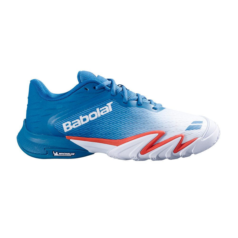 Chaussures de padel Babolat Jet Premura 3 Bleues Homme – 2026 – vue 1