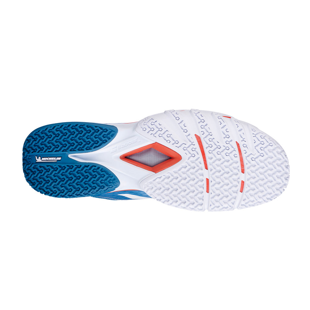 Chaussures de padel Babolat Jet Premura 3 Bleues Homme – 2026 – vue 2