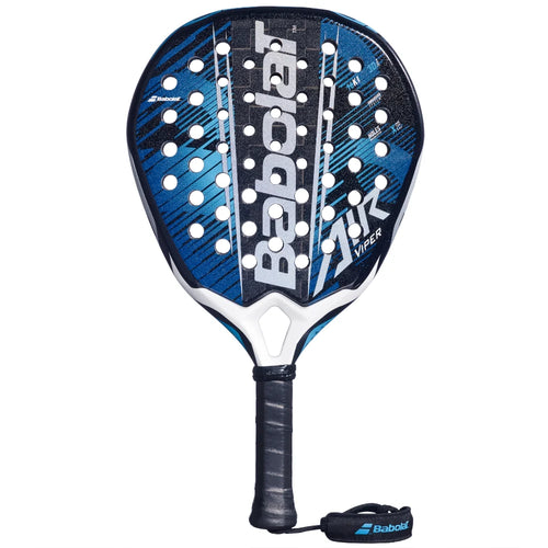 Raquette de padel Babolat Air Viper 2.5 2025, carbone 16K, noir et bleu